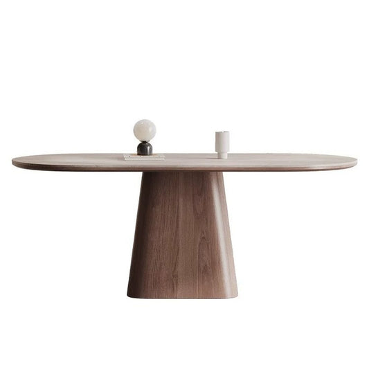 Japandi Sintered Stone Dining Table Chair Set